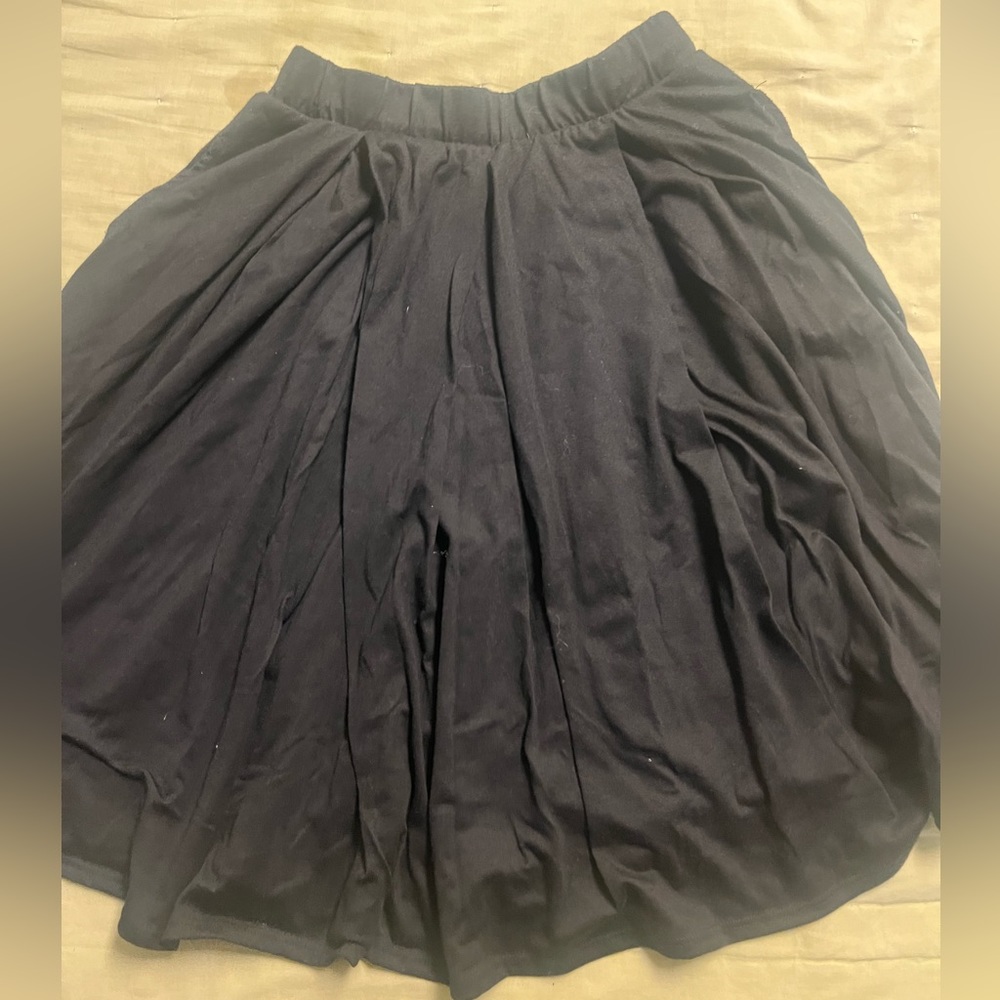 Black Lularoe Madison Skirt